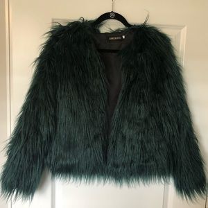 Women’s Green Fur Coat